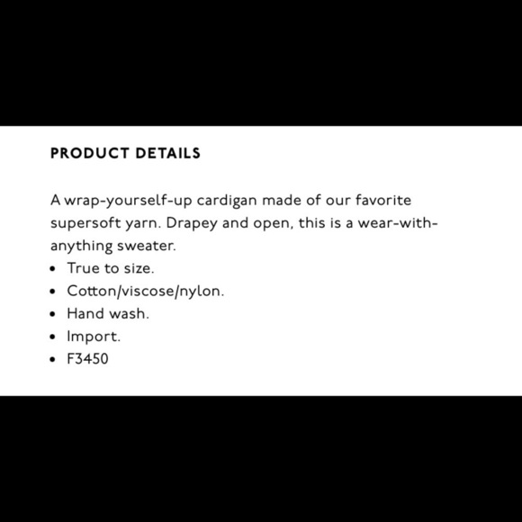 Madewell Wrap Yourself Up Cardigan - Picture 9 of 9